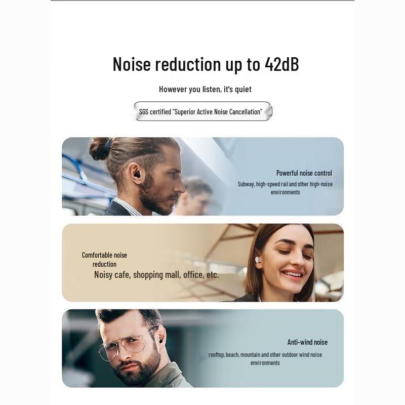 1MORE ES603 Active Noise Cancelling In-Ear Bluetooth Earbuds