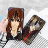 Black Case for Xiaomi Redmi 13C Note 9 iPhone XR 7 8 14 15 11 12 13 X XS Pro Max Samsung A25 S23 S24 FE Ultra Plus Vampire Knight