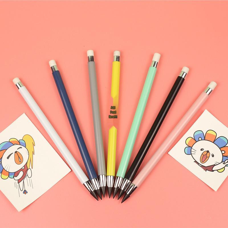 Unbreakable, No-Sharpen Solid Barrel Pencil for Students’ Drawings and Sketches.