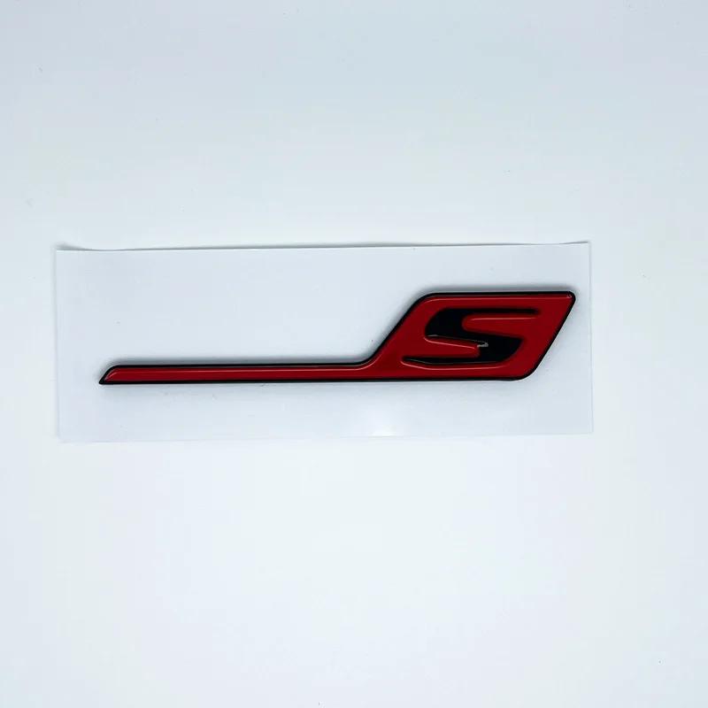 Letras de Logo C63S Negras 3D Insignia V8 BITURBO Pegatina Trasera de Estrella para Coche Maletero Emblema AMG Para Mercedes Benz AMG W205 C205 Accesorios