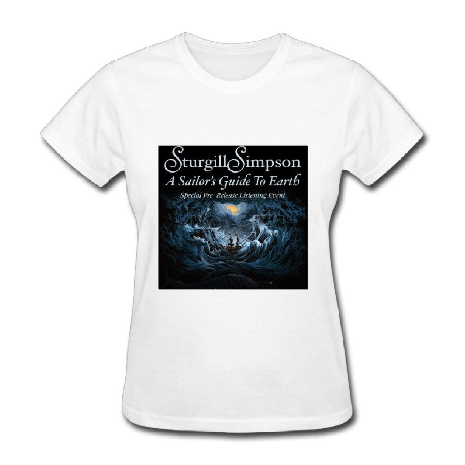 Постер Стерджилла Симпсона Женская футболка Белая S