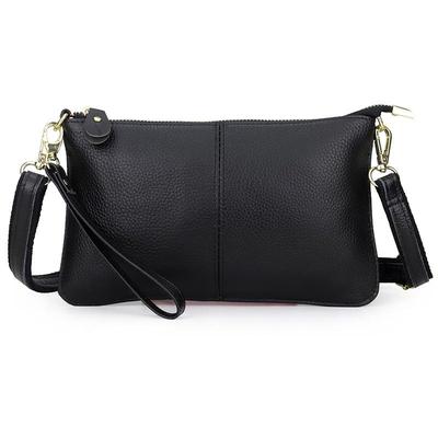 Geantă Crossbody de Damă din Piele Naturală cu Curea de Mână - Geantă de Umăr din Piele de Vacă Strat Superior