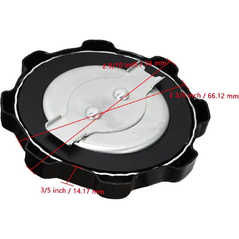 Fuel Cap 3A111-04290 1903-2003 Compatible with Kubota Tractor L285P L285WP M4000 M6800 M7040 M8200 M8540 M9000