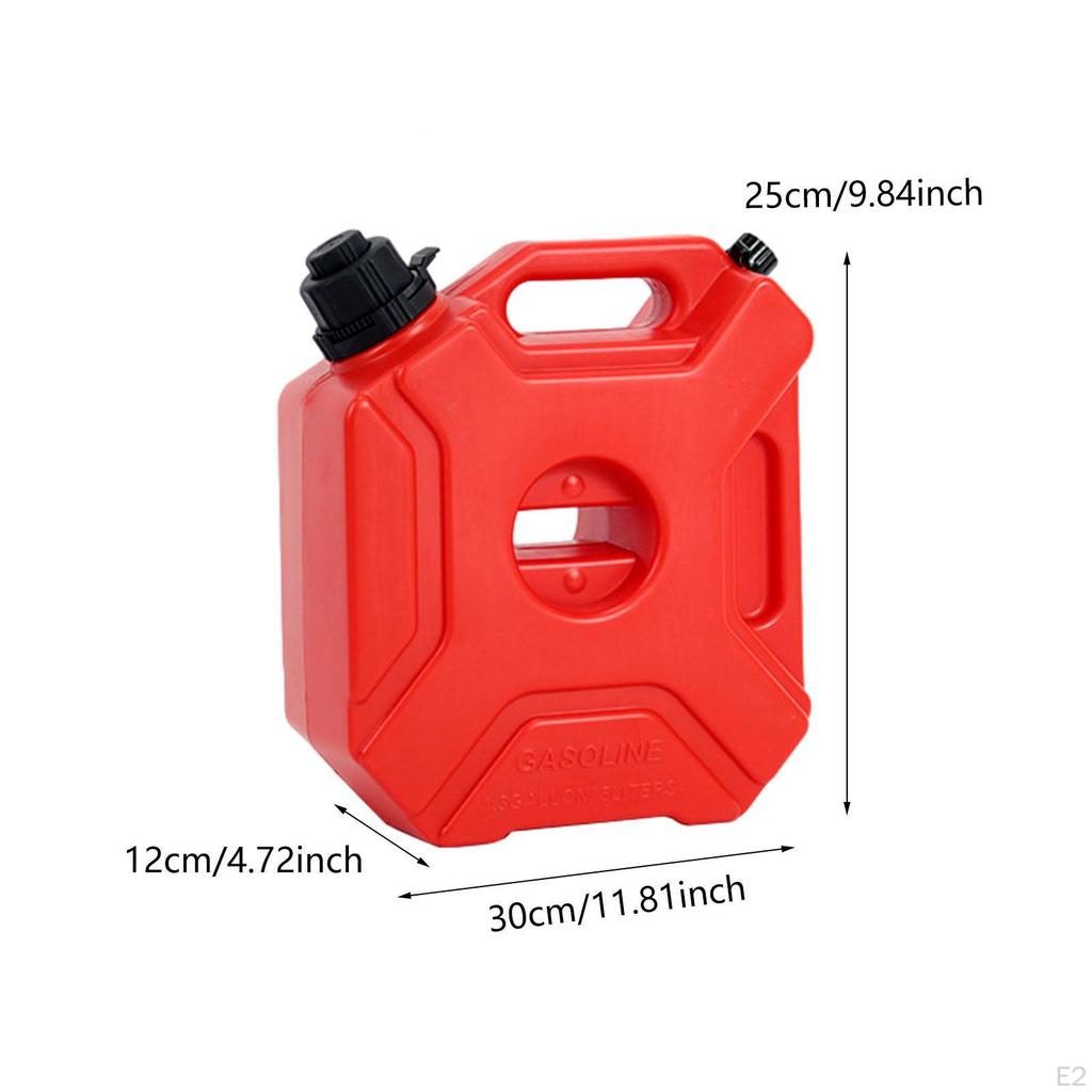 Auto Kraftstoff Tank 5L/1,3 Gallonen Öl Benzin Lagerung Kann Dicken Robusten Behälter für ATV