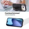 Lychee Pattern Wrist Strap Card Holder Case for iPhone 17 Pro/Pro Max