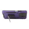 Armored Case for Xiaomi Redmi Note 13 5G, CamShield Slide, Purple + 9H Tempered Glass
