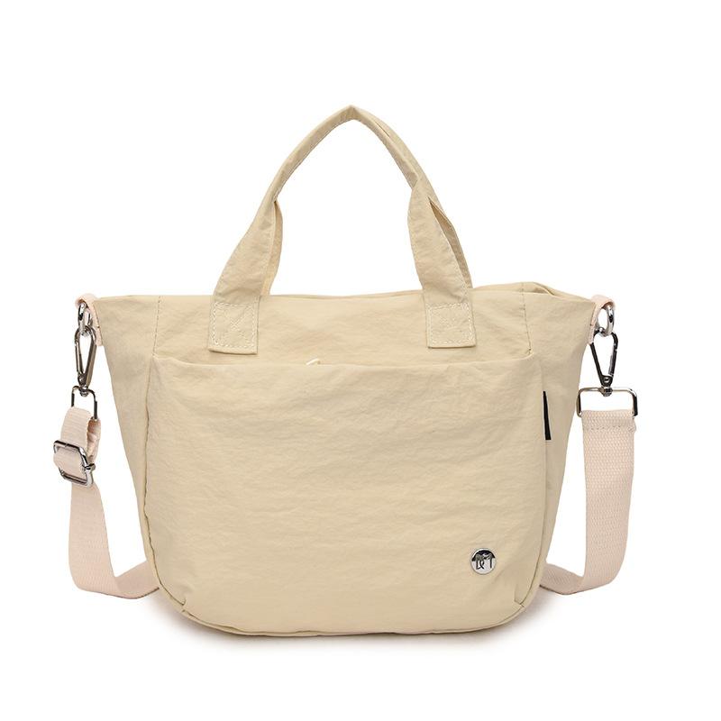 

Модная и Простая Сумка-тоут Уличный Тренд Сумка Повседневная Одноплечевая Сумка Кроссбоди бежевый