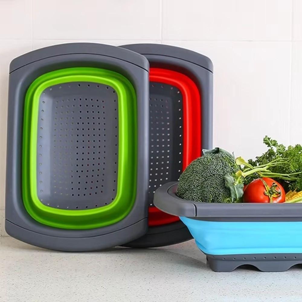 Folding Vegetable Filter Basket Large Vegetable Baskets New Drain Basket