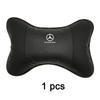Car breathable leather headrest,neck pillow,car accessories,for Mercedes-Benz C180 C200 C260 C300 W108 W124 W126 W140 W168 W16