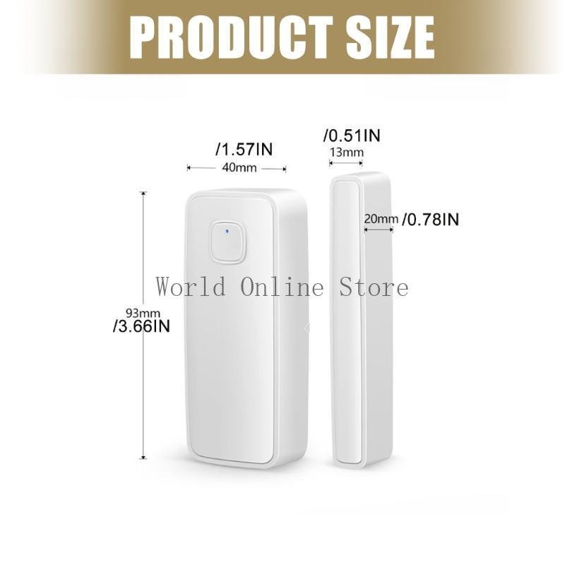 Anti-theft Door Sensors WIFI Security Alarm Remote Control Sensors 87HC