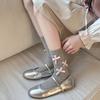 Girl's JK Socks Japanese School Style Bow Balletcore Stacked Thigh High Sock Spring Fall Calf Sock Trendy Instagram Fashion