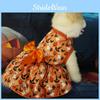 2023 New Arrival Pumpkin Bat Dog Costume Princess Style Skirt For Dogs Of All Sizes