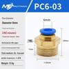 Copper Corrosion-Resistant Pneumatic Quick Connector Fitting for Air Compressors