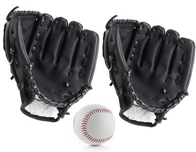 Takerei Baseball und Fangsport-Handschuh Übungsset mit zwei Erwachsenen und Softball und Softball Familie Enthält Softball Set Set, Handschuhe, Eltern-Kind-Set,