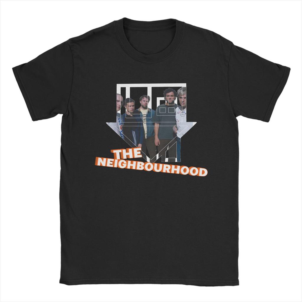 The Neighbourhoods TShirt Unisexs Cotton Tops Funny The NBHD Round Neck Short Sleeve