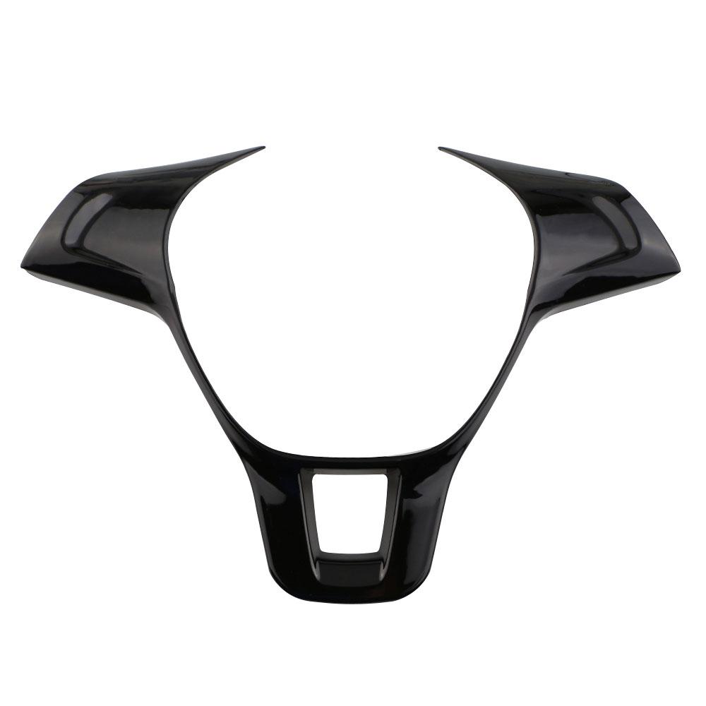 ABS Chrome Car Steering Wheel Cover Sticker Trim for Golf 7 GTI MK7 Jetta MK6 2015- Polo 2017-