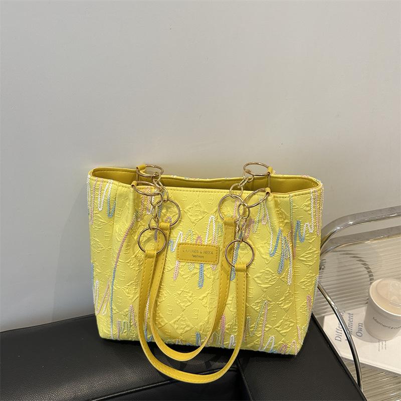 Summer Casual Light and Lazy Style  Large Capacity Women's Bag  Fashionable Travel One-shoulder Hand-held Crossbody Bag