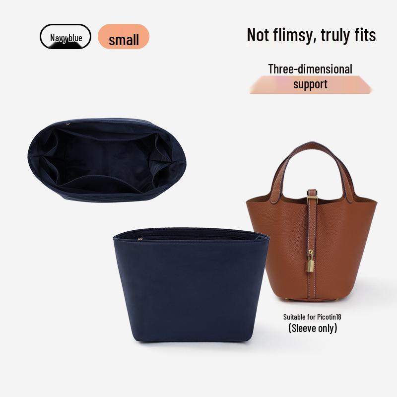 Taschen Organizer: Korb-Einsatz, Tasche mit Trennfächern, Aufbewahrungs- & Stützbeutel von Longxiang.