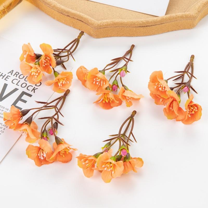 

DIY Ручна робота Аксесуари для головного убору Напівфабрикати Імітація Букет Квіти Взуття Капелюхи Заколки для волосся Одяг Аксесуари для одягу Елегантність Штучні квіти 2 pcs