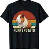 Guinea Pig Shirt Furry Potato Vintage Guinea Pig Funny T-Shirt(3)