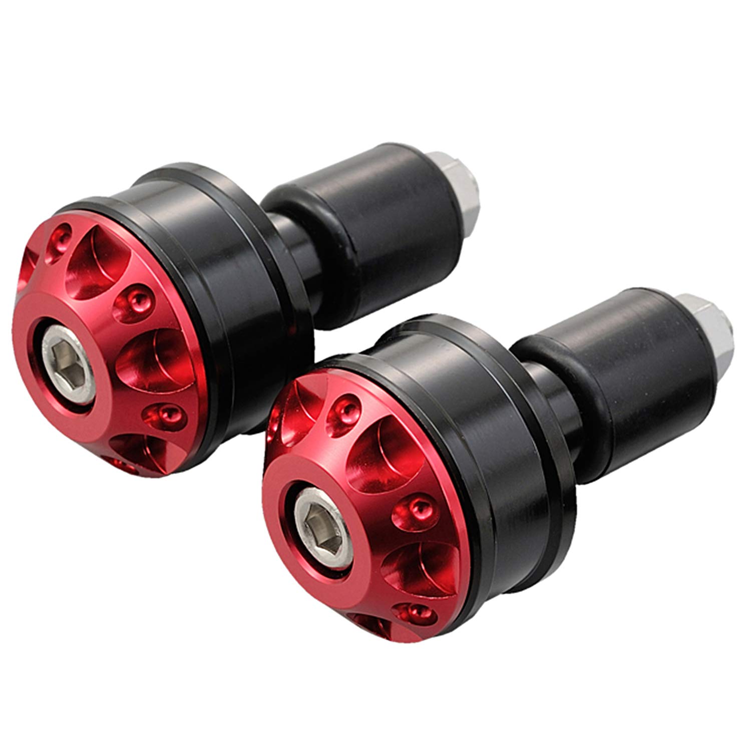 

Daytona Алюминиевые Фрезерованные Мотоциклетные Торцевые Грузики Руля Универсальный Внутренний Диаметр Тяжелые Торцевые Грузики Руля Тонкая Фрезеровка Красный 71959 14-19