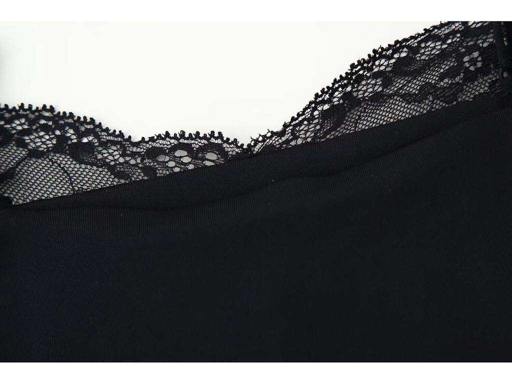 Nylon Lace Bodysuit for Women - European & American Style