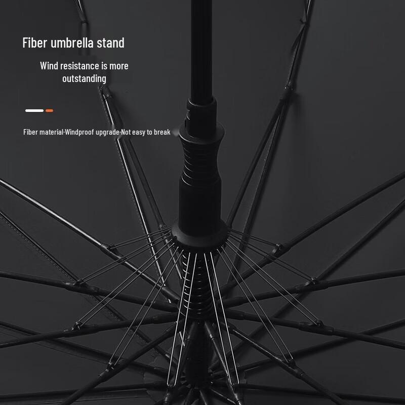 MAYDU M1155 Automatic 12-Rib Windproof Long Handle Umbrella