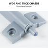 10PCS Gray White Kitchen Cabinet Door Stop Drawer Soft Quiet Close Closer Damper Buffers For Furniture Hardware