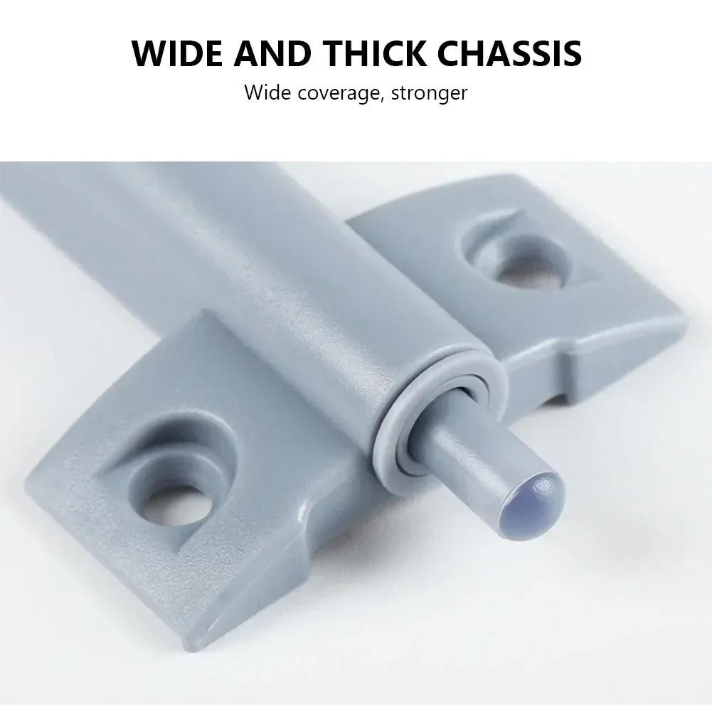 10PCS Gray White Kitchen Cabinet Door Stop Drawer Soft Quiet Close Closer Damper Buffers For Furniture Hardware