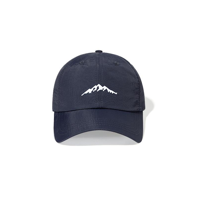 

Нова швидковисихаюча бейсболка, чоловіча широка жіноча м’яка верхня кепка, збільшена водонепроникна кепка, великий обхват голови, що показує обличчя, маленький капелюх від сонця Adjustable Темно-синій