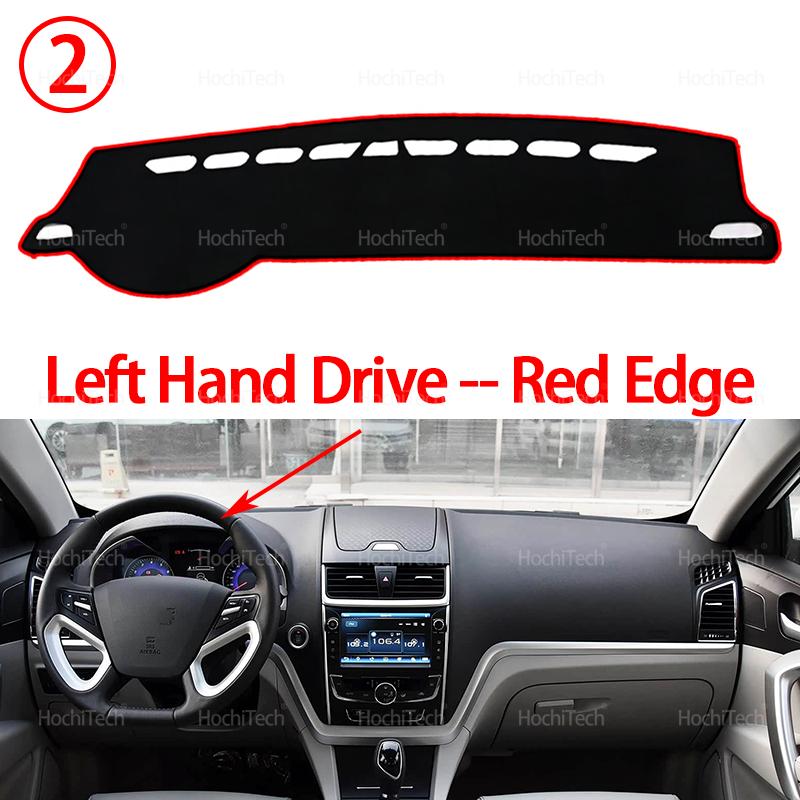 Dashboard Cover Pad Car Liner Anti-UV Mat Sunshade Dashmat Carpet for Geely Emgrand GT GC9 2015 2016 2017 2018 Accessories