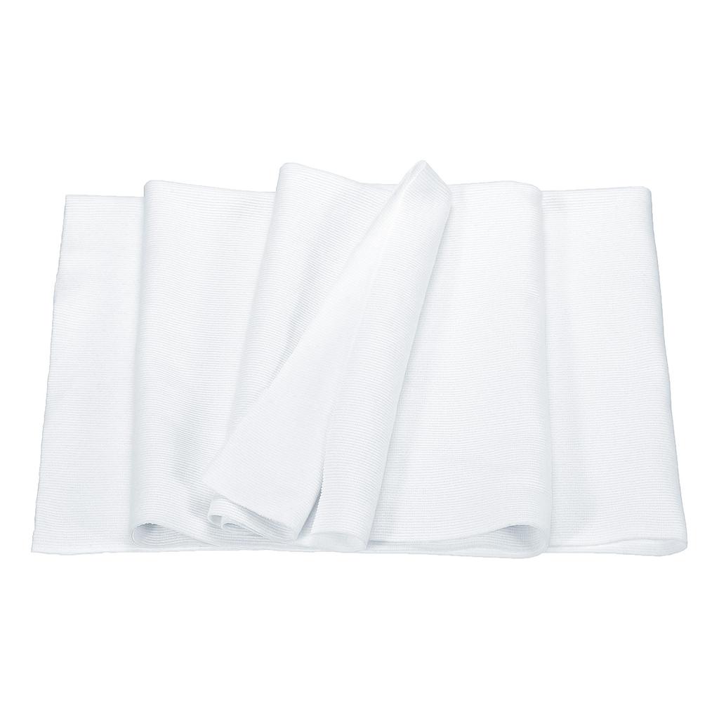 47" Elastic Cuffs Ribbed Trims Cotton Fabric Knit Rib Stretch Tape Cuff Sleeve Waistband for Sewing 20" Wide