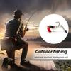 Shrimp Bait Realistic Looking Bright Color Flexible Highly Simulated with Sharp Hook Easy Penetration Multi-Section Shrimp Bait Luminous