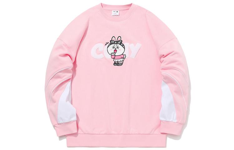 Li Ning x LINE FRIENDS Sweatshirt Unisex Pink AWDQB04-3 XS