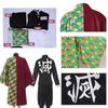 Anime Demon Slayer Kimetsu No Yaiba Tomioka Giyuu Cosplay Costume Suit Uniforms Costumes Wig Child Adult Party