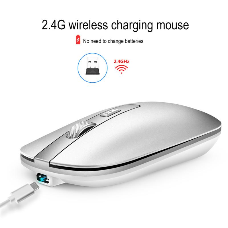 New! M30 Wireless Mouse Rechargeable 3-speed Adjustable 1600 Dpi Ergonomic Silent Mouse 2.4g Office