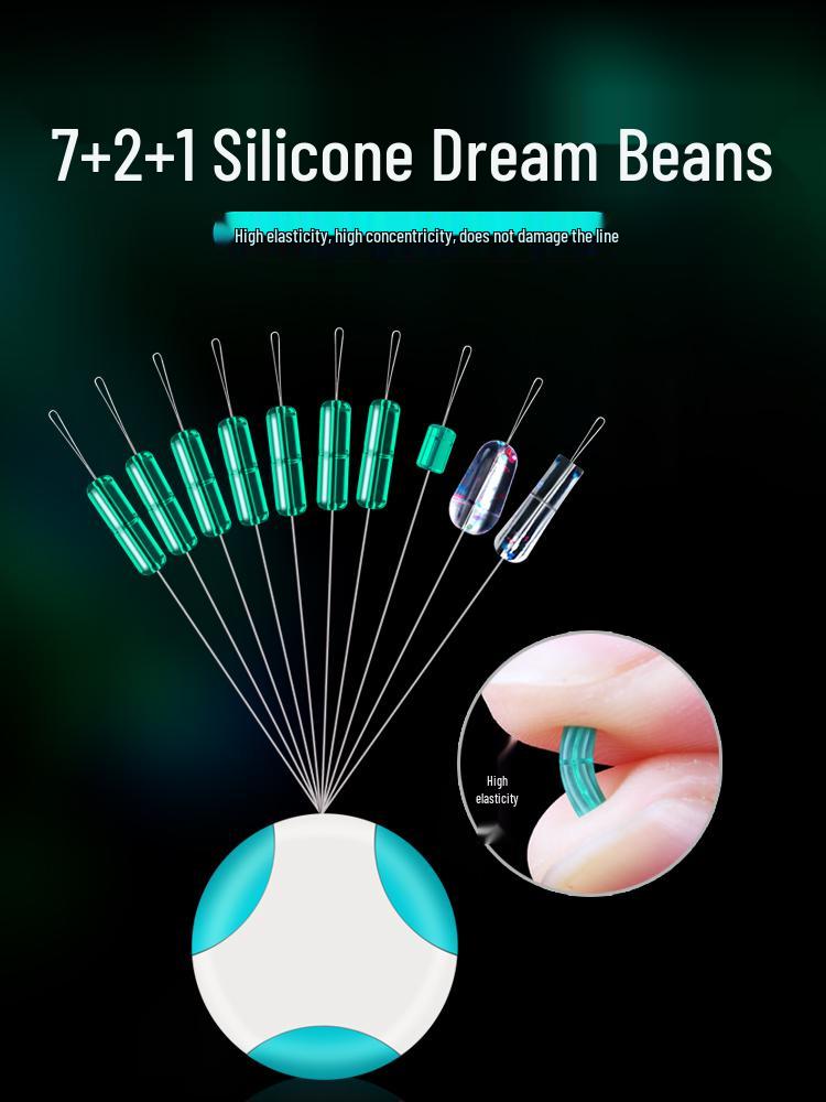 Space Bean Silicone Float Fishing Line & Accessories Set