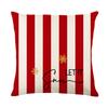 4-Piece Christmas Pillowcase Set, 18X18 Inches, Suitable For Living Room, Bedroom, Christmas Decoration (Without Pillow Core)
