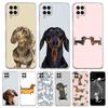 Dachshund Sausage Dog Phone Case for Samsung A13 A15 A25 A35 A51 A55 A71 A21S A11 A31 A52 A41 A23 A53 A73 A32 5G A03S A05s Cover