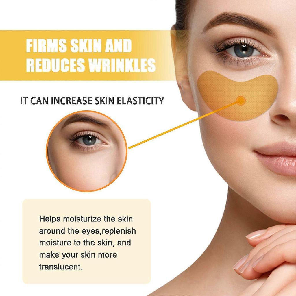 Jaysuing Collagen Eye Mask Patches - Reduces Fine Lines And Wrinkles, Moisturizing, Anti-Aging, Firming And Lifting Eye Patches