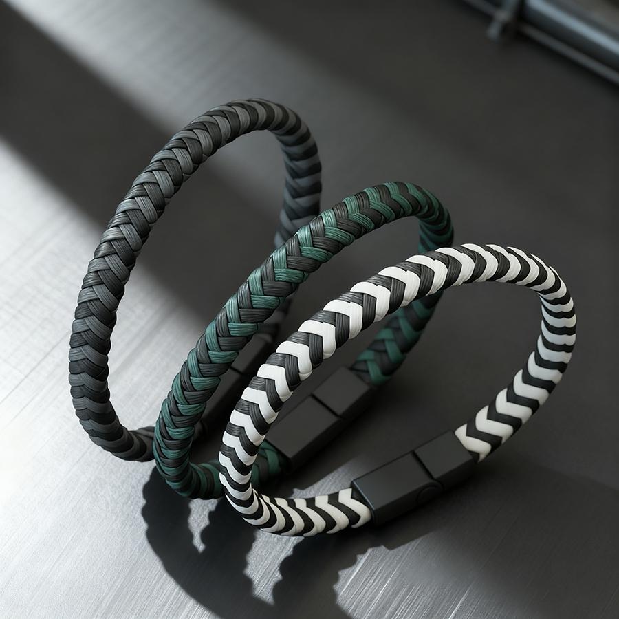 New Handmade Men Braided Bracelet Built To Last Stylish For Decades 4 Colors Available High Quality Durable Rope Bangle Hombre