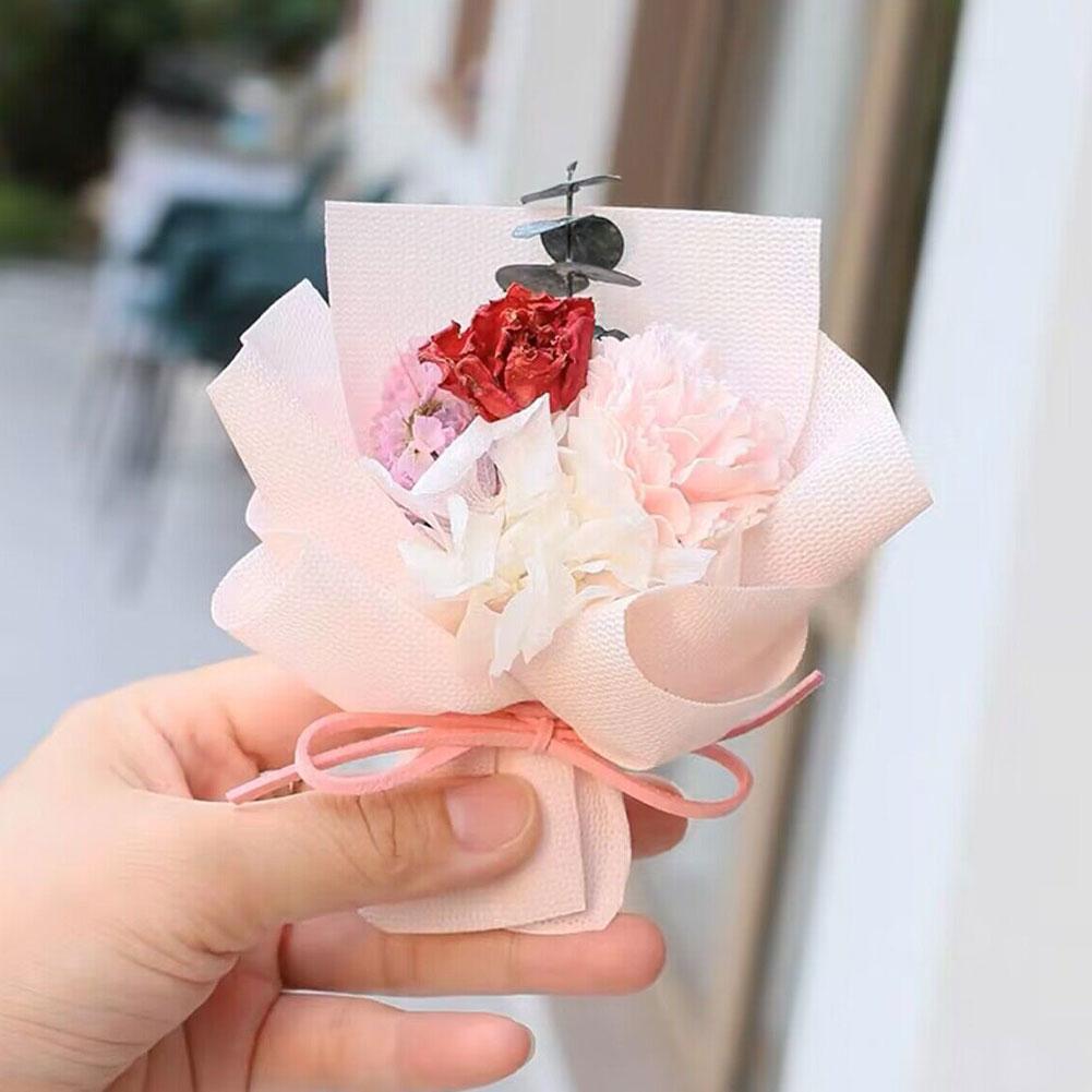 Mini Kytice Růží do Auta Sušené Květiny Výdech Klimatizace Aromaterapie Kreativní Květiny Mini Kytice Vůně do Auta Osvěžovač Vzduchu Ozdoba