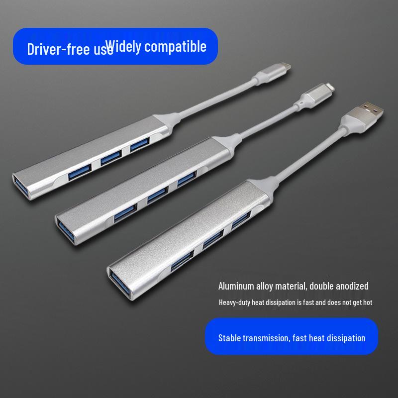 Dock Multi-Port USB-C: Splitter Type-C, Convertor OTG, Adaptor Hub pentru Mobil și Computer