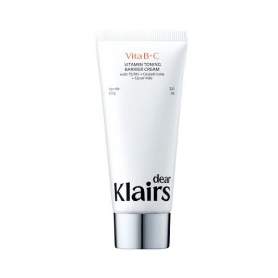 

Klairs Vitamin Toning Barrier Cream Brightening & Skin Barrier Moisturizing Cream 60g
