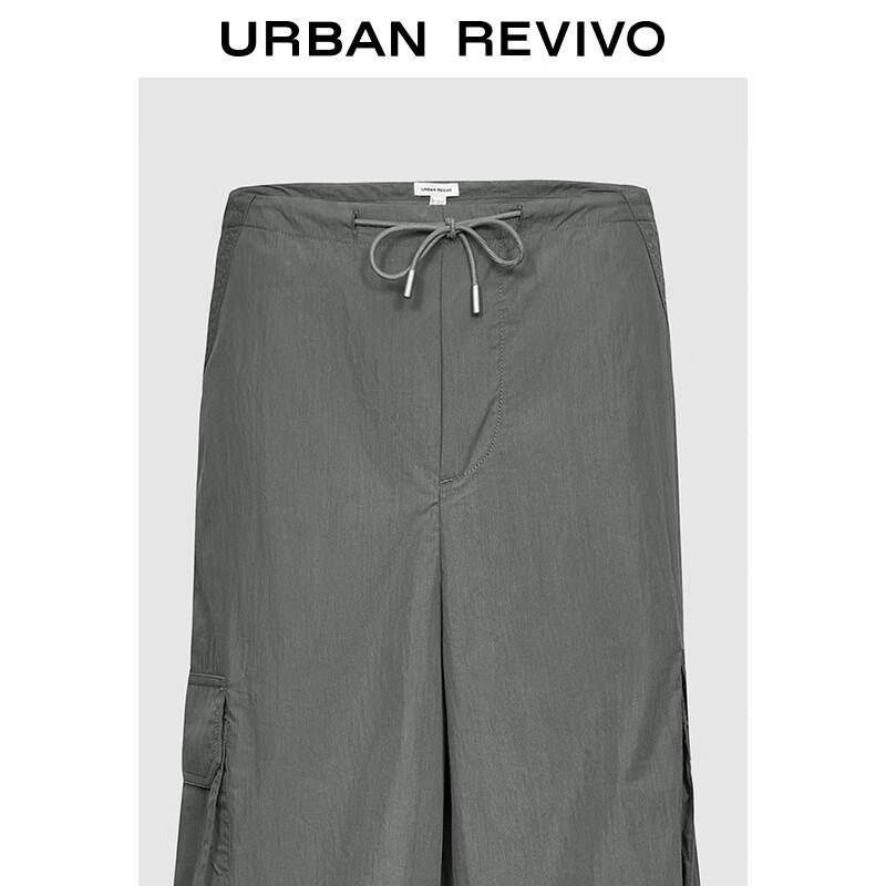 UR Women's Fall 2025 Casual Workwear Pleated Wide-Leg Pants
