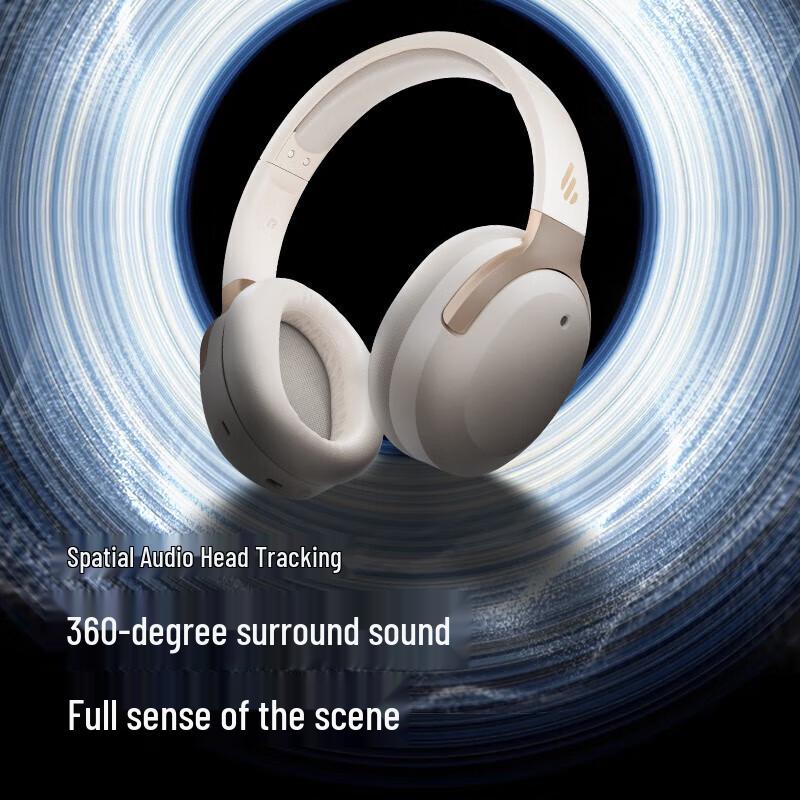 Edifier W820NB Spatial Audio Over-Ear Bluetooth Noise-Cancelling Headphones