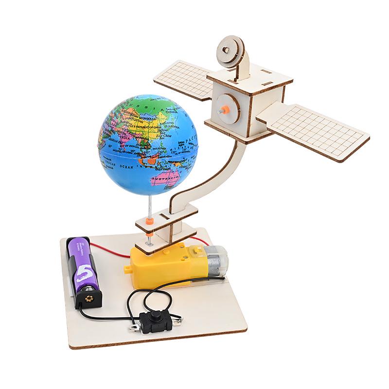 STEAM Space Satellite Model: Educational Toy for Elementary Science and Technology Experiments