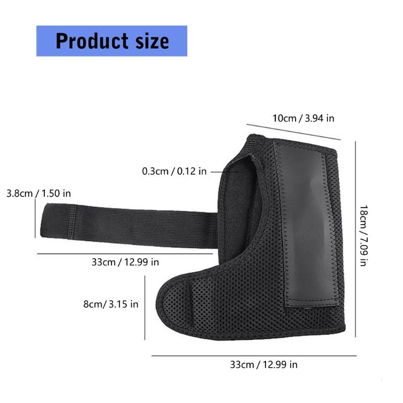 Ergonomic Left and Right Hand Wrist Splint Wrist Brace Adjustable Strap Systems Comfort Padding for Daily Activities