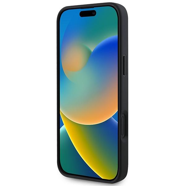 Guess Guhmp16Mpsahmck Iphone 16 Plus6.7 Czarny/Black Hardcase Saffiano Classic Logo Magsafe