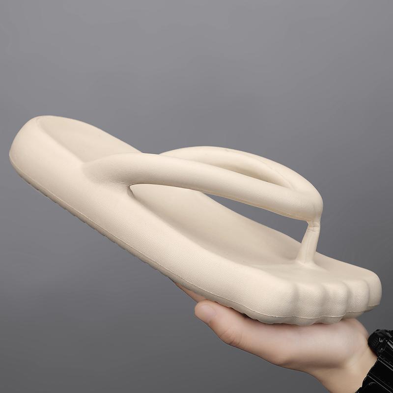 

Шлепанцы Мужские Мягкая Подошва Удобные Приморские Путешествия Уличная Пляжная Обувь Шлепанцы 45 бежевый